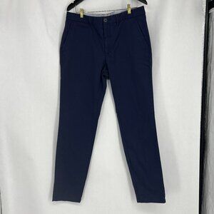 Perk Pants Men's 36x34 Blue Feel Good Chino Slim Fit Stretch Casual 5 Pocket